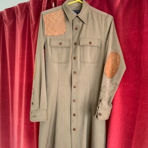 Ralph Lauren Wool Shirt Dress